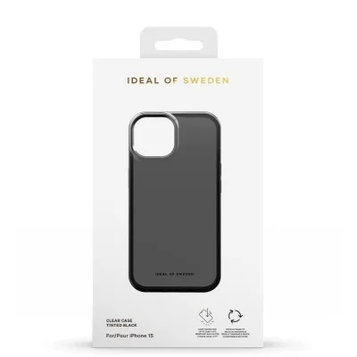 Ideal of Sweden Case for iPhone 15 Pro - Tinted Black